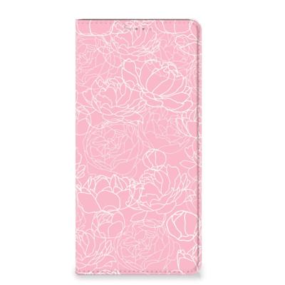 Samsung Galaxy A13 (4G) Smart Cover White Flowers