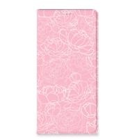 Samsung Galaxy A13 (4G) Smart Cover White Flowers