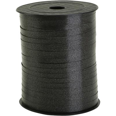 Creativ Company Cadeaulint, b: 5 mm, zwart, 400 m/ 1 rol