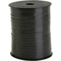 Creativ Company Cadeaulint, b: 5 mm, zwart, 400 m/ 1 rol