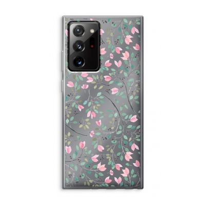 Sierlijke bloemen: Samsung Galaxy Note 20 Ultra / Note 20 Ultra 5G Transparant Hoesje