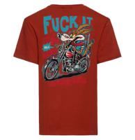 King Kerosin Fuck It T-shirt Rust-3XL