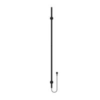 Elektrische Staafhanddoekradiator BWS Roku 60 Watt 150 cm Mat Zwart