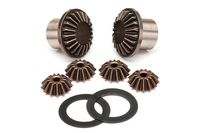 Gear set, differential (output gears (2)/ spider gears (4)/ 16x23.5x.5mm TW (2) - thumbnail