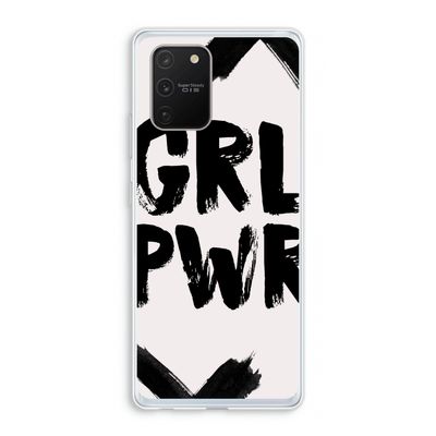 Girl Power #2: Samsung Galaxy S10 Lite Transparant Hoesje