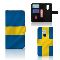 LG G7 Thinq Bookstyle Case Zweden - thumbnail