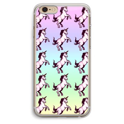 Musketon Unicorn: iPhone 6 Plus / 6S Plus Transparant Hoesje