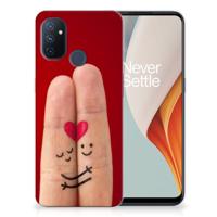 OnePlus Nord N100 | Sillicone Back Cover | Liefde - Origineel Romantisch Cadeau
