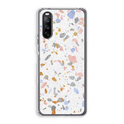 Terrazzo N°8: Sony Xperia 10 III Transparant Hoesje