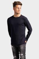 Purewhite Essentials Garment Dye Knit Sweater Heren Antra - Maat S - Kleur: Grijs | Soccerfanshop - thumbnail