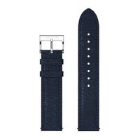 ARTUUR - Horlogeband - Donkerblauw Nylon