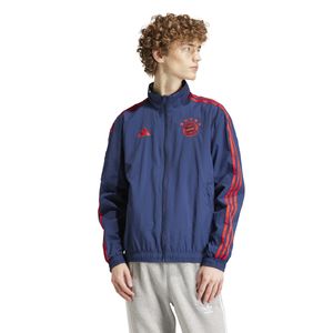 adidas Bayern München Anthem Trainingsjack Reversible 2023-2024 Donkerblauw Rood