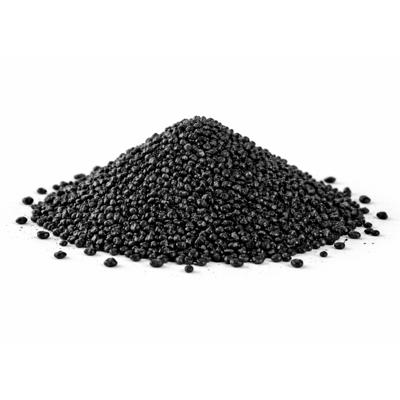 Home & Styling decoratie stenen/granulaat - 650ml - zwart - hobby steentjes