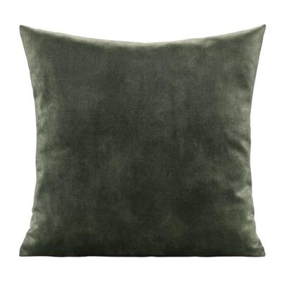 2e Halve Prijs Leen Bakker - Sierkussen Mathis - 45x45 Cm - Polyester/Velvet - Groen - 10x45x45 Cm