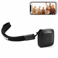 Fotopro Bluetooth remote shutter afstandsbediening voor smartphone camera BT-4 - zwart - thumbnail