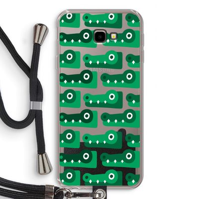 Crocs: Samsung Galaxy J4 Plus Transparant Hoesje met koord