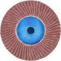 PFERD TOOLS 42719208 CD PFF 75 A 80 Lamellenschijf Diameter 75 mm Brons, Titanium, Titaniumlegering, Koper, Messing, RVS, Grijs/grauw sferoïdisch gietijzer,