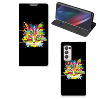 OPPO Find X3 Neo Magnet Case Cat Color