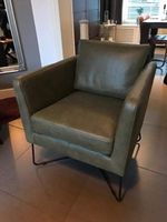 Leren fauteuil met kruisframe - groen leer - Echt leer, Modern, ontdek de vele Leersoorten en Kleuren bij ShopX Leren fauteuil met kruisframe - groen leer - Echt leer, Modern, ontdek de vele Leersoorten en Kleuren bij ShopX