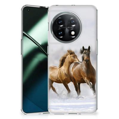OnePlus 11 | TPU Hoesje | Paarden