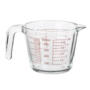 Alessandro Maatbeker - 500 ml - glas - litermaat - magnetronbestendig