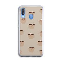 Morning coffee: Samsung Galaxy A40 Transparant Hoesje