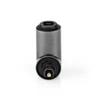 Nedis TosLink-Adapter | Toslink Female naar TosLink Male | 1 stuks - CATB25920GY CATB25920GY - thumbnail