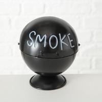 Boltze Home Buitenasbak wiki metaal 15cm zwart