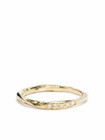 Wouters & Hendrix Gold bague en or 18ct ornée de diamants