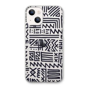 Marrakech print: iPhone 13 Transparant Hoesje