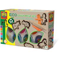 SES Creative Eco klei mega set (7x90gr met tools) - thumbnail