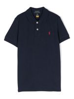 POLO RALPH LAUREN KIDS polo à logo poitrine - Bleu