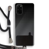 Musketon Halftone: Samsung Galaxy S20 Plus Transparant Hoesje met koord