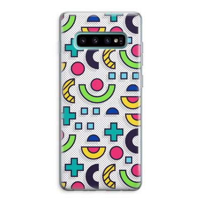 8-bit N°6: Samsung Galaxy S10 Plus Transparant Hoesje