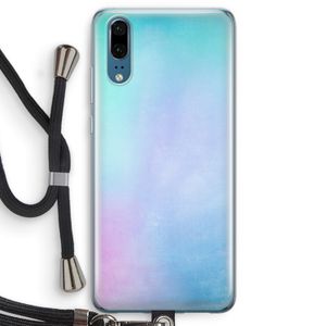 mist pastel: Huawei P20 Transparant Hoesje met koord