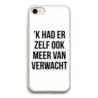 Meer verwacht: iPhone 7 Transparant Hoesje