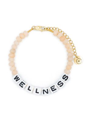 Sporty & Rich bracelet Wellness serti de perles - Rose