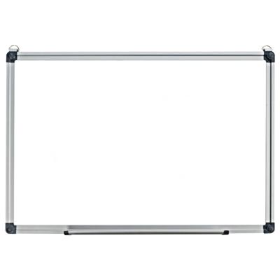 Whiteboard magneetbord schrijfbord wandbord memobord met aluminium frame (60x40 cm)