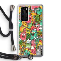 Vexx City: Huawei P40 Transparant Hoesje met koord