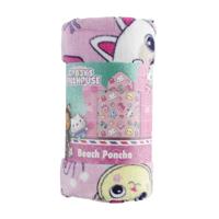Creative Craft Group Gabby's poppenhuis strandponcho - 60x60cm