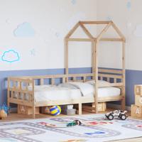 Slaapbank met huisje 90x190 cm massief grenenhout