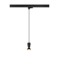 SLV PURI 1008210 LED-hanglamp 3-fasig GU10 6 W Zwart