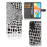 OPPO Reno8 T 5G | Telefoonhoesje | Met pasjeshouder | Slangenprint