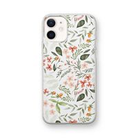 Sweet little flowers: iPhone 12 mini Transparant Hoesje