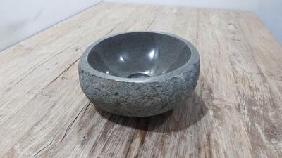 Wasbak riviersteen RXS250303, 29x27x12 cm