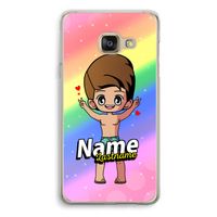 Chibi Maker man: Samsung A3 (2017) Transparant Hoesje