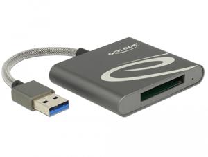 DeLOCK 91583 geheugenkaartlezer USB 3.2 Gen 1 (3.1 Gen 1) Grijs