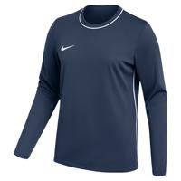 Nike Dri-FIT Park 26 Trainingsshirt Lange Mouwen Dames Donkerblauw Wit