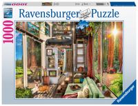 Ravensburger puzzel 1000 stukjes tiny house in redwood forest