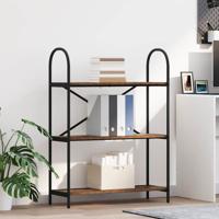 Boekenkast Oud hout 80 x 30 x 109 cm Bewerkt hout